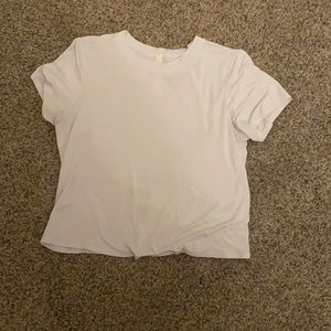 Lululemon cropped t shirt